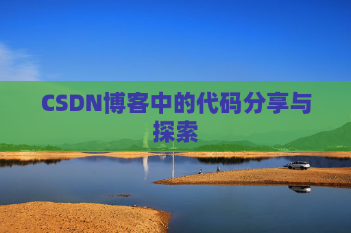 CSDN博客中的代码分享与探索